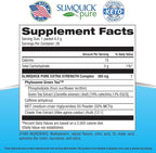 SlimQuick Pure 3X Extra Strength Drink Mix Packets, Metabolism and Weight Management for Women, Helps in Fat Breakdown, with Green Tea, Caffeine, Chaste Tree, Rhodiola - Blue Raspberry 26 Count