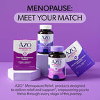 AZO Daytime 30 Count & Nighttime 30 Count Menopause Gummy Bundle for 24 Hour Support of Menopause Symptoms, Hot Flashes, Night Sweats & Sleeplessness