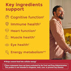 Nature Made Advanced Multivitamin Gummies for Him with Magnesium Citrate, Calcium & All 8 B Vitamins, Multivitamin for Men, 90 Gummies, 30 Day Supply