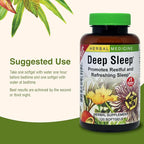 Herbs Etc. Deep Sleep Softgels - Herbal Sleep Support Supplement - Rest & Calming Support with Passionflower, Chamomile & Lemon Balm - 120 Softgels (120 Servings) - 2 Pack