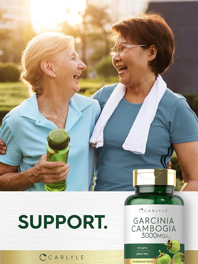 Carlyle Garcinia Cambogia Extract | 180 Capsules | Non-GMO, Gluten Free Supplement