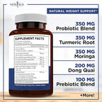 Pro Optimize Probiotics for Women, Menopause, 70 Billion CFU, Digestive Health - Support for Bloating, Hot Flashes, Joint Support, Night Sweats - Gut Health & Metabolism - Dong Quai (180 (Pack of 3))