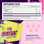Primal Queen Goddess Creatine Gummies – Low-Sugar Chewable Creatine for Women | Booty and Muscle Builder, Faster Recovery, Strength | High-Potency Wild Watermelon Flavor – 150 Bites (5g per Serving)