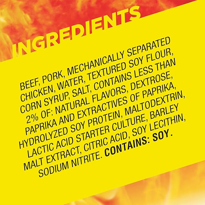 Slim Jim Smoked Meat Sticks, Original Flavor, 6g Protein Per Serving, Snack Size, Father's Day Gift, 0.28 oz. (26 Count) (Pack of 2)