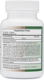 Theacrine (Teacrine) 100 Mg, 60 Capsules - Energy and Focus Supplement (Similar to Caffeine Pills but More Subtle and Longer Lasting) Non-GMO and Gluten Free by Double Wood