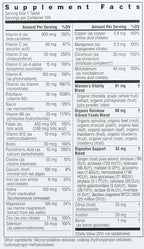 Rainbow Light Multivitamin Womens One, Powder, 120 Count