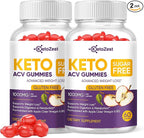 Keto Acv Gummies for Advanced Weight Loss & Belly Fat Burn - Pro Active Super Apple Cider Vinegar Gummies - Rapid Fat Burner Diet Supplement for Women Men - Sugar Free & Gluten Free (1000MG)