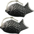 Toribe Seisakusho Iron Supplement, Cooking Iron Egg, Iron Health Sea Bream, Set of 2