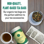 Dr. Cowan’s Garden Organic Ashitaba Herbal Tea, 20 Tea Bags - Liver Detox Rooibos Tea Bags with Milk Thistle, Calming Liver Support & Cleanse for Health and Well-Being, Ashitaba Herbs Grown in the USA