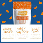 Smart for Life Vitamin C Gummies - Plant-Based Vegan Vitamin C Gummies Natural Orange Flavor - Immune Support Gummies for Adults and Kids - Non-GMO - Dietary Supplement - 60 Count