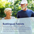 Superior Source K2 (MK-7) 100 mcg, with D3 (5,000 IU) Supplement, Quick Dissolve MicroLingual Tablets, 60 Count, Strengthen Bones, Cardiovascular & Immune System Support, Non-GMO