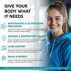 NAC Supplement | Selenium | B6 | B12 - Antioxidant, Immune Support - N Acetyl Cysteine 600 mg per Capsule, 1200 mg per Serving - Made in USA - Non-GMO, Gluten-Free, Vegan - 120 caps, 2 Month Supply