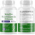 A r b c r n 240 Capsules Supplement,Nicotinamide Riboside Resveratrol 910mg for Men and Women, NR Supplement for Energy Anti-Aging Focus