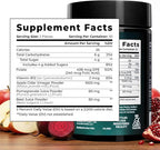 Premium Apple Cider Vinegar Gummies 1000mg – Fermented ACV Gummies for Belly Fat Metabolism* – Weight Management Booster, Digestion, & Heart Support* – with Beetroot and Vitamin B12 – 60 Count