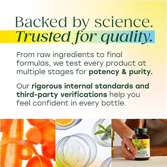 MegaFood Women's 40+ Multivitamin - Multivitamin Supplement for Women with Iron, Vitamins C, B12, K2, A, B6, Choline, and more - Non-GMO, Gluten-Free - Vegetarian - 60 Tabs (30 Servings)