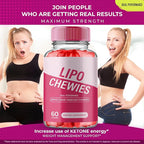 Lipo Chewies Brazillian Gummies, Lipo Chewies Keto ACV Keto Supplement Gummies - Maximum Strength, All Natural Support Formula, Keto+ACV Advanced Formula, LipoChewies Keto Gummy Reviews (2 Pack)