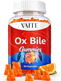 VAITE Ox Bile Gummies – 500mg Digestive Support for Gallbladder & Gut Health – Non-GMO, Sugar-Free Supplement – Helps Nutrient Absorption & Bile Flow – 60 Easy-to-Chew Bile Acid Chewables