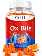 VAITE Ox Bile Gummies – 500mg Digestive Support for Gallbladder & Gut Health – Non-GMO, Sugar-Free Supplement – Helps Nutrient Absorption & Bile Flow – 60 Easy-to-Chew Bile Acid Chewables