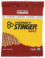 Honey Stinger Organic Gluten Free Cinnamon Waffle | Energy Stroopwafel for Exercise, Endurance and Performance | Sports Nutrition for Home & Gym, Pre and Post Workout | Box of 16 Waffles, 19.2 Ounces