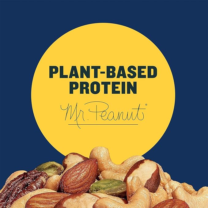 Planters Sweet and Spicy Peanuts, Party Snacks, Plant-Based Protein, 16 oz Jar (Pack of 2)