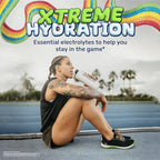 Xtend Original BCAA Powder, 7g BCAAs and 2.5g L-Glutamine for Muscle Recovery, Hydration, and Lean Muscle, Sugar Free Intra and Post Workout Drink, Airheads Xtreme Rainbow Berry, 30 Servings