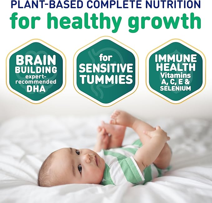 Enfamil Prosobee Plant based Baby Formula, for Sensitive Tummies, Soy-based Plant Sourced Protein, Vitamins for Immune Support, Lactose-free, Milk free, Gluten free, 20.9 Oz Can
