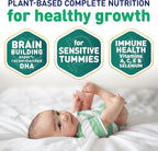 Enfamil Prosobee Plant based Baby Formula, for Sensitive Tummies, Soy-based Plant Sourced Protein, Vitamins for Immune Support, Lactose-free, Milk free, Gluten free, 20.9 Oz Can, 4 Count