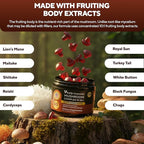 VitaUp Mushroom Supplement - USA Made 10 in 1 Mushroom Gummies - Mushroom Complex with Lions Mane, Cordyceps, Turkey Tail, Reishi, Shiitake for Cognitive & Immune Support - 60 Count