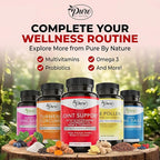 Pure By Nature Joint Support, Glucosamine with Chondroitin Turmeric MSM Boswellia Supplement, 270 Capsules