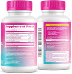 Pink Stork Birth Control Cleanse to Support Hormone Balance, with Chaste Tree Berry (Vitex), Magnesium, and Selenium, Period Support for Conception, Fertility Supplements for Women - 60 Capsules