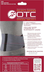 OTC Lumbosacral Support for Women, 7-Inch Lower Back, Select Series