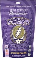Host Defense Cosmic Focus Grateful Dead Gummies - Mushroom Gummies with Lion’s Mane, B12 & Niacin - Supports Focus, Memory, Brain Function & Mental Energy (30 Servings)