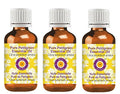 Deve Herbes Pure Petitgrain Essential Oil (Citrus aurantium Amara) Steam Distilled (Pack of Three) 100ml X 3 (10 oz)