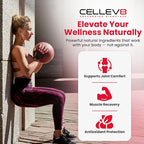 Cellev8 Prime Recovery Joint & Muscle Recovery Gummies - 60 Count - Antioxidant Cellular Health, Daily Energy, Wellness, Supplements with SOD, Tart Cherry - NSF Sport Formula, Raspberry Flavor