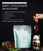 Truvani Vegan Pea Protein Powder | Mint Chocolate | 20g Organic Plant Based Protein Per Serving | 20 Servings | Keto | Gluten & Dairy Free | Low Carb | No Added Sugar