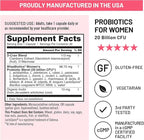 NatureWise Probiotics for Women + Organic Prebiotics D-Mannose & Cranberry - Vaginal Probiotics for PH Balance, Digestive & Urinary Tract - 18 Strains, 20 Billion CFU - 60 Capsules[60-Day Supply]