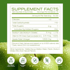 NEWELLME Sugar-Free Apple Cider Vinegar Gummies for Metabolism - 1000mg ACV with The Mother & Vitamin B12 for Energy Support - Vegan, Gluten-Free, 30 Counts