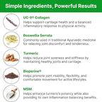 Natural Joint Support Supplement - Non-GMO, Gluten-Free