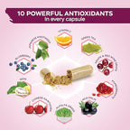Purely Holistic Resveratrol 1450mg, 90 Servings, Trans-Resveratrol Antioxidant Supplement with Vitamin C and Polyphenol Complex, 180 Vegan Capsules
