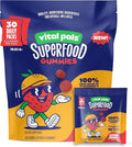 Citra-Berry Superfood Gummies for Kids – Kids Multivitamin Gummies with 16 Fruits & Vegetables, Fiber, Zinc & Iodine – Immune & Wellness Support, Fun and Great Tasting