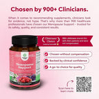 Complete Herbal Menopause Supplement for Women - Multibenefit Menopause Ease Hormone Balance for Women for Night Sweats Mood and More with Dong Quai Vitex Chaste Berry and Black Cohosh - 30 Count