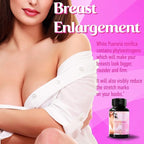 Pueraria Mirifica Capsules 2000mg Daily - Breast Enhancement Pills and Estrogen Supplement for Women and Men, Breast Enlargement Pills for Women and Transgender - Breast Growth Breast Enhancer