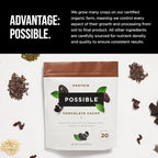 Protein Powder - Muscle Growth & Recovery Support - Plant-Based Protein - Essential Amino Acids & BCAAs - Vegan, Gluten-Free & USDA Organic - Chocolate, 1.25 Pound (Pack of 1)
