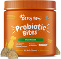 Zesty Paws Probiotics for Dogs, Digestive Enzymes Gut Flora, Digestive Health, Diarrhea & Bowel Support, DE111, Dog Probiotics Soft Chew for Pet Immune System, Chicken, 90 Ct