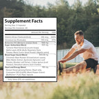 Extreme Berberine 500mg Complex with ALA, Coq10, Turmeric, Cinnamon, Bitter Melon, banaba Leaf, Korean Panax, Royal Jelly, and 21 Herbs for Healthy Blood Sugar Support and Overall Health and Immunity