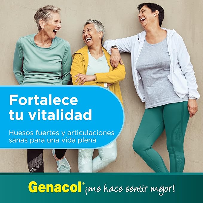 Genacol Bone & Joint – Calcium, Vitamin D3, Boron & Ultra-Hydrolyzed Collagen, Health Supplement, Supports Bone Strength, 90 Capsules (30-Day Supply)