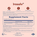 Irosolv – IBSA Iron - Dietary Supplement – 30 mg Iron 400 mcg Folic Acid-30 Oral Dissolving Films for Immediate Release and Tolerability - Gluten-Free, Lactose-Free, Sugar-Free, Non-GMO