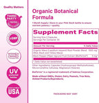 Pink Stork Maca Root Capsules for Women – Organic Maca with BioPerine® for Hormonal Balance, Energy + Wellness – Supports Perimenopause, Menstrual Health, and Vitality