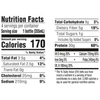 Oikos Protein Shake, Vanilla, 30g High Protein Drinks, Shelf Stable, Ready to Drink, 5g Prebiotic Fiber, 12 fl oz Bottle, 4 Count