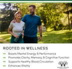 Ginseng Capsules (Korean Red Ginseng Extract, Panax Ginseng 10% Ginsenosides) (4 Month Supply) 240 Vegan Capsules - 1,000mg per Serving for Mood, Cognitive Function and Energy Support by Double Wood